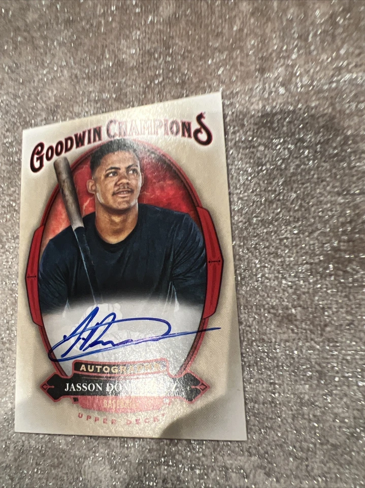 2020 Upper Deck Goodwin Champions Jasson Dominguez Auto #A-JD - Image 3 of 4