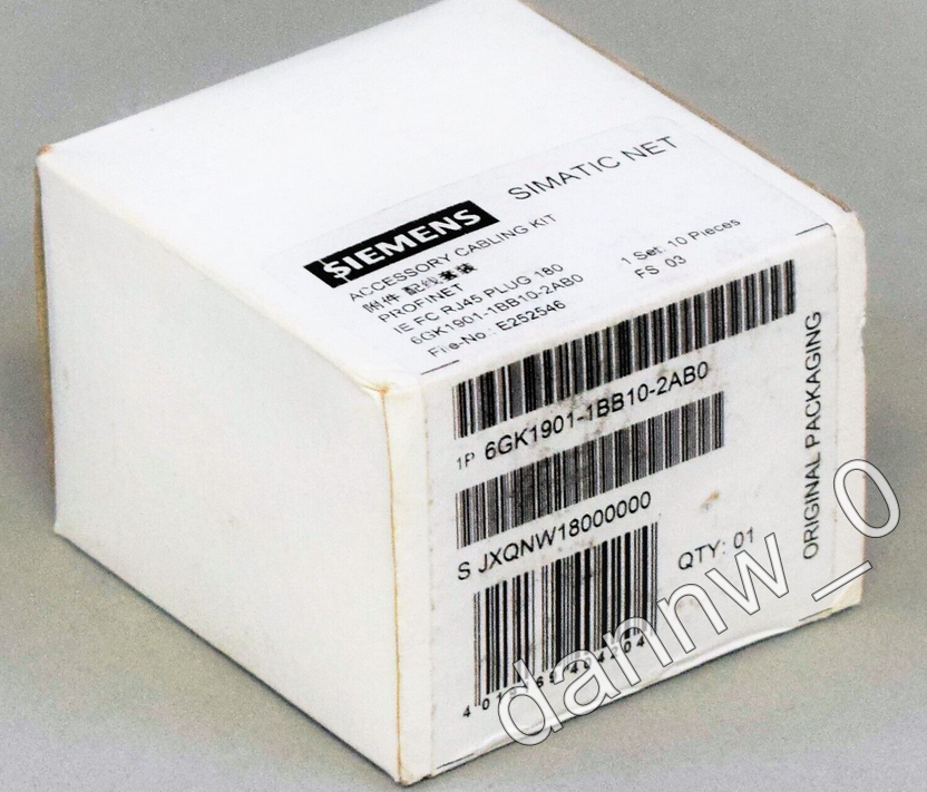 New in box Siemens 6GK1901-1BB10-2AB0 6GK1 901-1BB10-2AB0 Ethernet plug ...