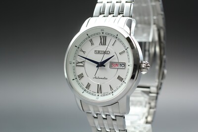 [MINT] SEIKO Presage 4R36-00Y0 SARY025 White Roman Dial AT Men's Japan #3094