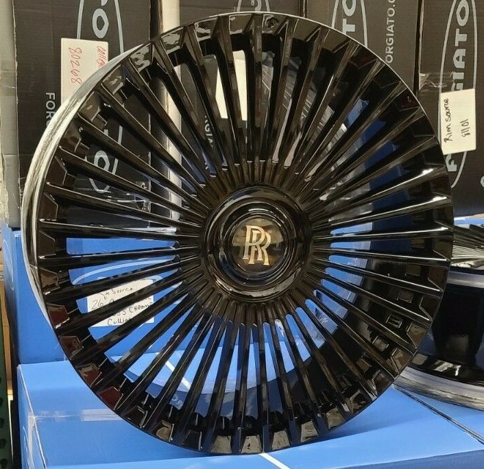 24" FORGIATO TRIMESTRE M ROLLS ROYCE GHOST WRAITH DAWN 5X120 LEXUS LS500 LC500
