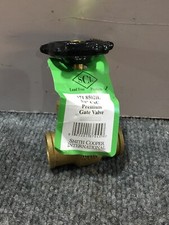 NEW SCI SMITH-COOPER INTERNATIONAL Premium Gate Valve 3/4" CxC Brass 171 8502IL