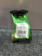 NEW SCI SMITH-COOPER INTERNATIONAL Premium Gate Valve 3/4" CxC Brass 171 8502IL