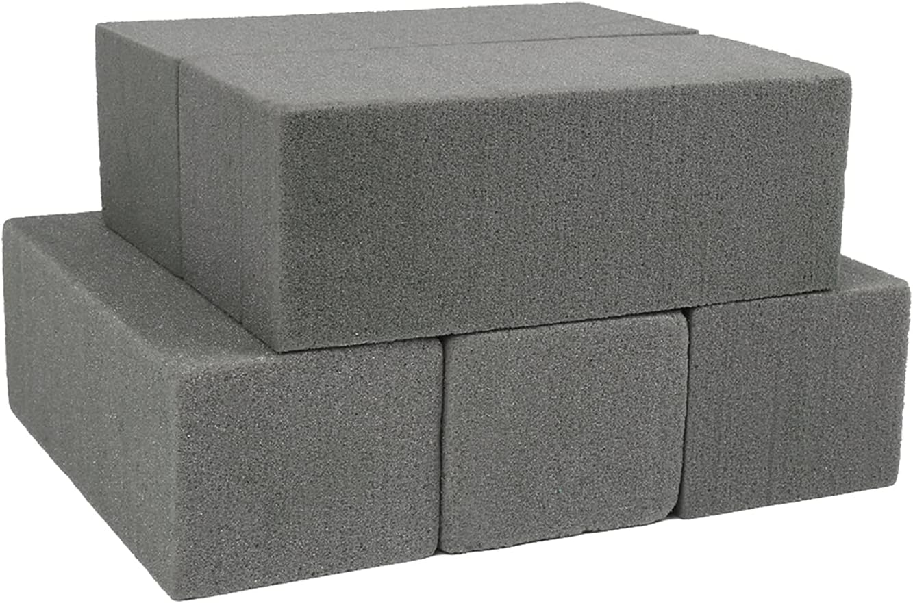 Dry Floral Foam Bricks,Florist Foam Blocks for Flower Arrangement, Wedding,Party
