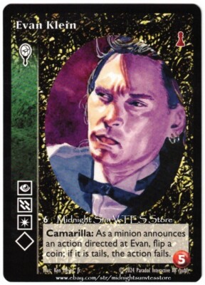 Evan Klein Malkavian New Blood 2024 V:TES VTES Vampire CCG