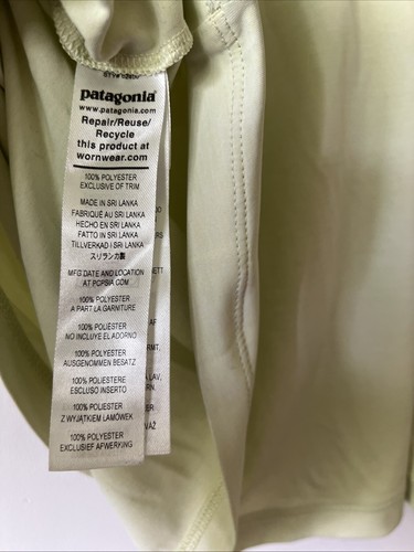 Patagonia Girls' Long-Sleeved Capilene Cool Daily T-Shirt Size XL Graphic Print - Picture 6 of 7