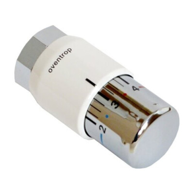 Oventrop Uni SH Thermostatkopf Heizkörper Regler Design weiß chrom M30 x 1,5