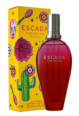 Escada Flor del Sol Limited Edition 50ml Eau de Toilette Neu & Originalverpackt