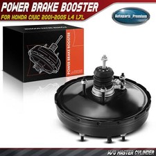 New Vacuum Power Brake Booster Without Master Cylinder For Honda Civic 2001-2005