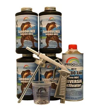 T-Rex White spray-on truck Bed Liner kit, SMR-1000W-K4 Truck Bedliner w/Free Gun