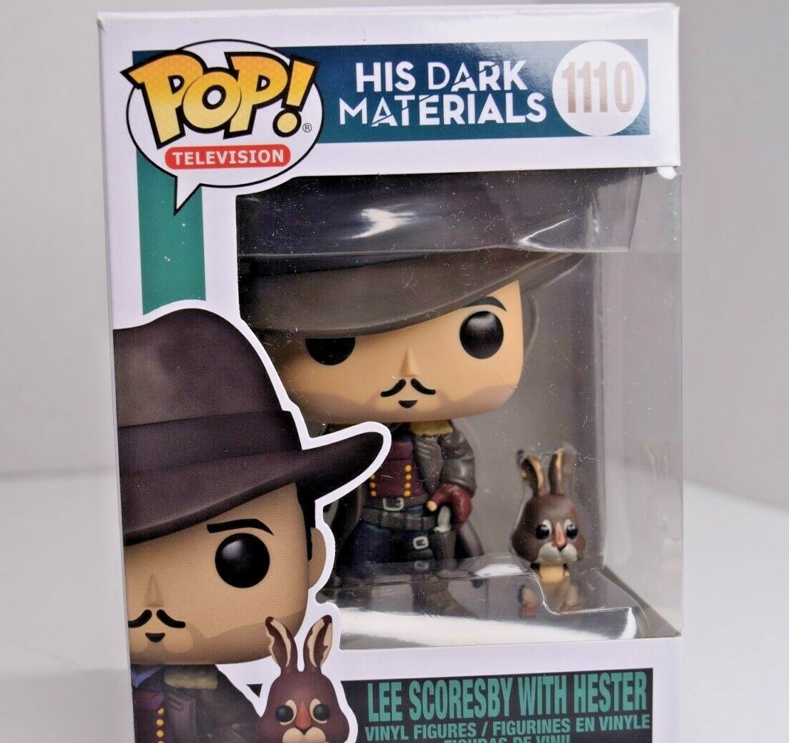 Funko Pop His Dark Materials Tv Show Lee Scoresby With Hester 1110 Collectible