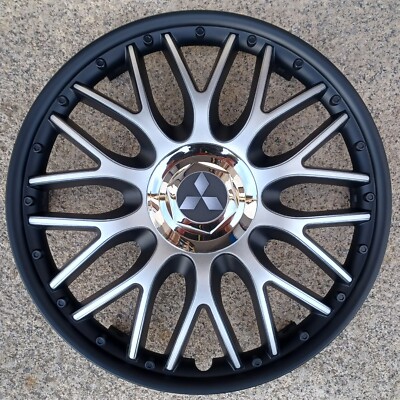 4 Alu-Design Radkappen 16 Zoll "JOY" Black Matt Für Opel