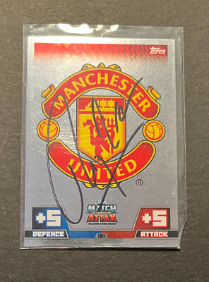 Hand signed football trading card of ROY KEANE, MAN UTD FC autograph  UK