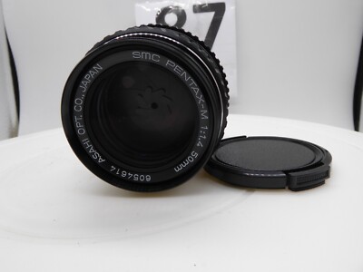 Pentax SMC-M 50mm f1.4 ~ Fast Nifty Fifty in Near Mint Condition atemberaubende Optik