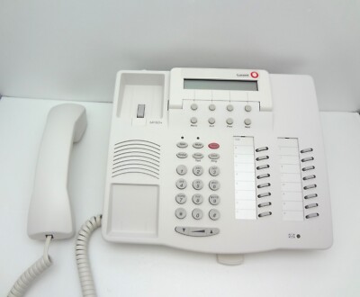 Avaya / Lucent 6416d + Weiß Logo Büro Telefon Mit Fuß Ständer Neu IN Karton