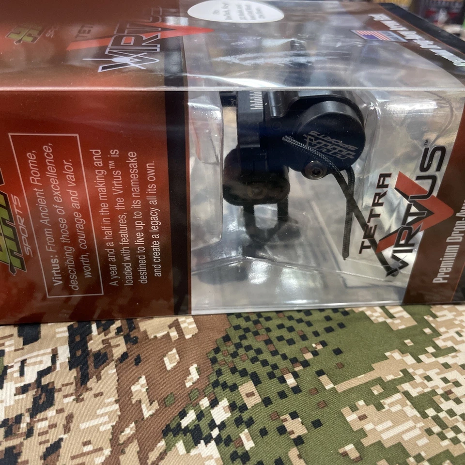 HHA Sports Tetra Virtus Premium Drop-Away Arrow Rest 22-LH - Image 2 of 4