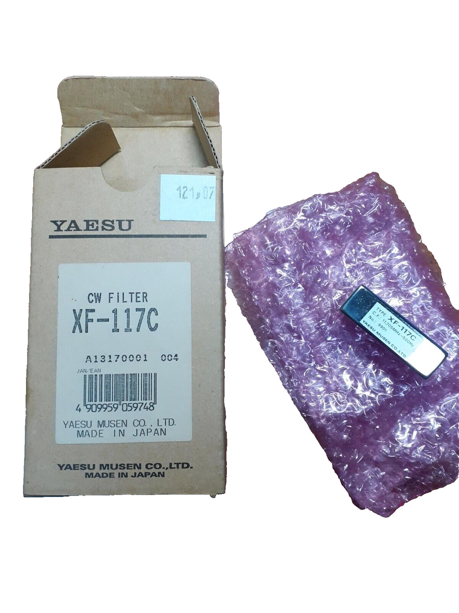 YAESU XF-117CN フィルター Yaesu XF-117C 500-Hz CW FILTER FOR