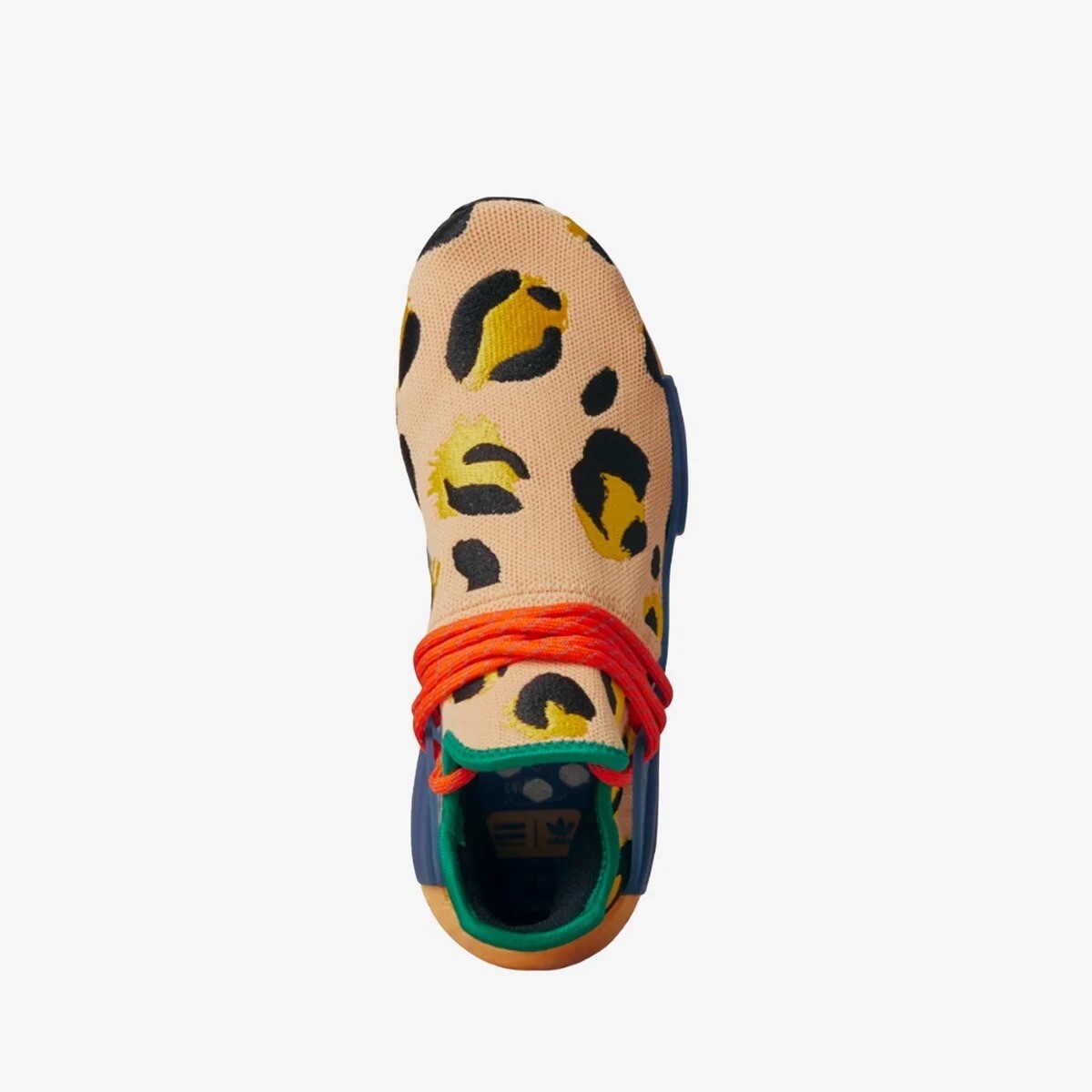 Men’s Size 8.5 - Pharrell x Adidas NMD Human Race Animal Print Pulse Amber adidas NMD Hu Pharrell Animal Print Leopard Pulse Amber  main image 4