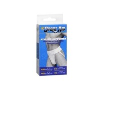 Sport Aid SA1503 Athletic Supporter Hernia Support Belt Medium White Color 1ct