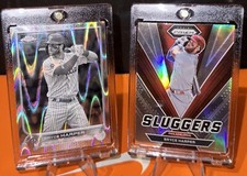 ⭐️Bryce Harper🚀Ray Waves Holo💥Sluggers Silver Prizm🔥Refractors⭐️