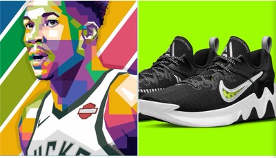Nike Giannis Immortality Basketball Shoes Black Grey Size 11 Mens      
