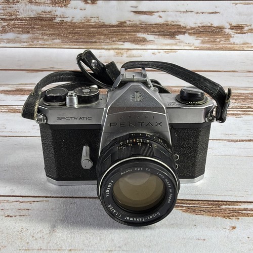 Pentax SP Spotmatic + Takumar 55mm f/1,8 Cámara réflex objetivo único