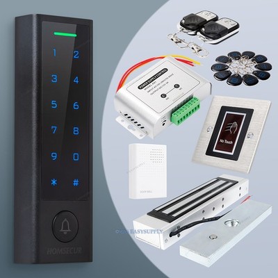 HOMSECUR Weatherproof IP66 APP WIFI PIN Access Control Touch Keypad
