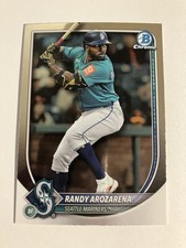 Randy Arozarena 2025 Bowman Chrome #35 Seattle Mariners