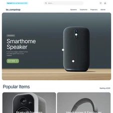 Speaker Shop Websites Design for Sale with Free VPS Web Hosting