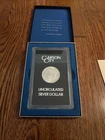 1883-CC CARSON CITY UNCIRCULATED MORGAN SILVER DOLLAR W/ COA