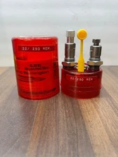 Lee Precision 22-250 Rem Reloading 2 Die Set with Shell Holder 22-250 Remington