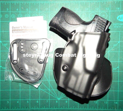 Safariland Model 6378 ALS Paddle Holster - For S&W M&P 9C, Right Hand, Suede Lined - View #8