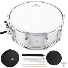 EASTROCK Snare Drum 14X5.5inch for Students,Beginners with Gig Bag, Sticks,