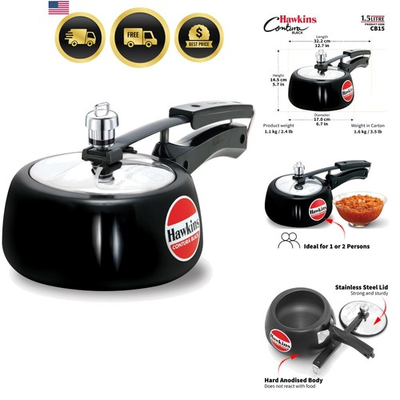 #ad Contura Black 1.5 litre Pressure Cooker $89.99