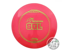 NOS Discraft [PIERCE] Z Sol 173g Red Lime Star Foil Midrange Golf Disc