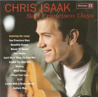 Chris Isaak - San Francisco Days 1993 Reprise CD album