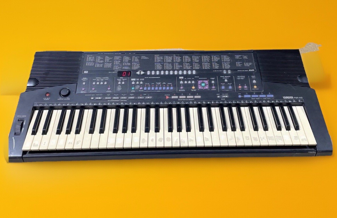 YAMAHA PSR-410 電子キーボード　ピアノ シンセサイザー　鍵盤楽器 Yamaha PSR-410 Electronic Keyboard | eBay