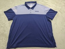 Adidas Golf 3XL Honda Marine 350 V8 Polo Azul Gris (Línea Enganche Delantera) 3XL