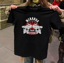 Miranda Lambert 2026 Tour Guns Cotton Unisex T Shirt S-5XL 8L023