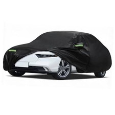 Car Cover Waterproof All Weather for Fit for Sedan Length 194"-208" Black