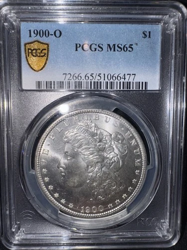 1900-O Morgan Silver Dollar PCGS MS65 S$1 New Orleans Minted