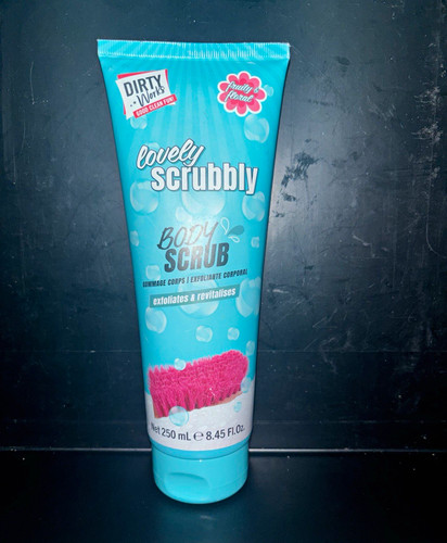 Dirty Works Lovely Scrubbly Body Scrub Fruity & Floral Pumice Vegan 250ml