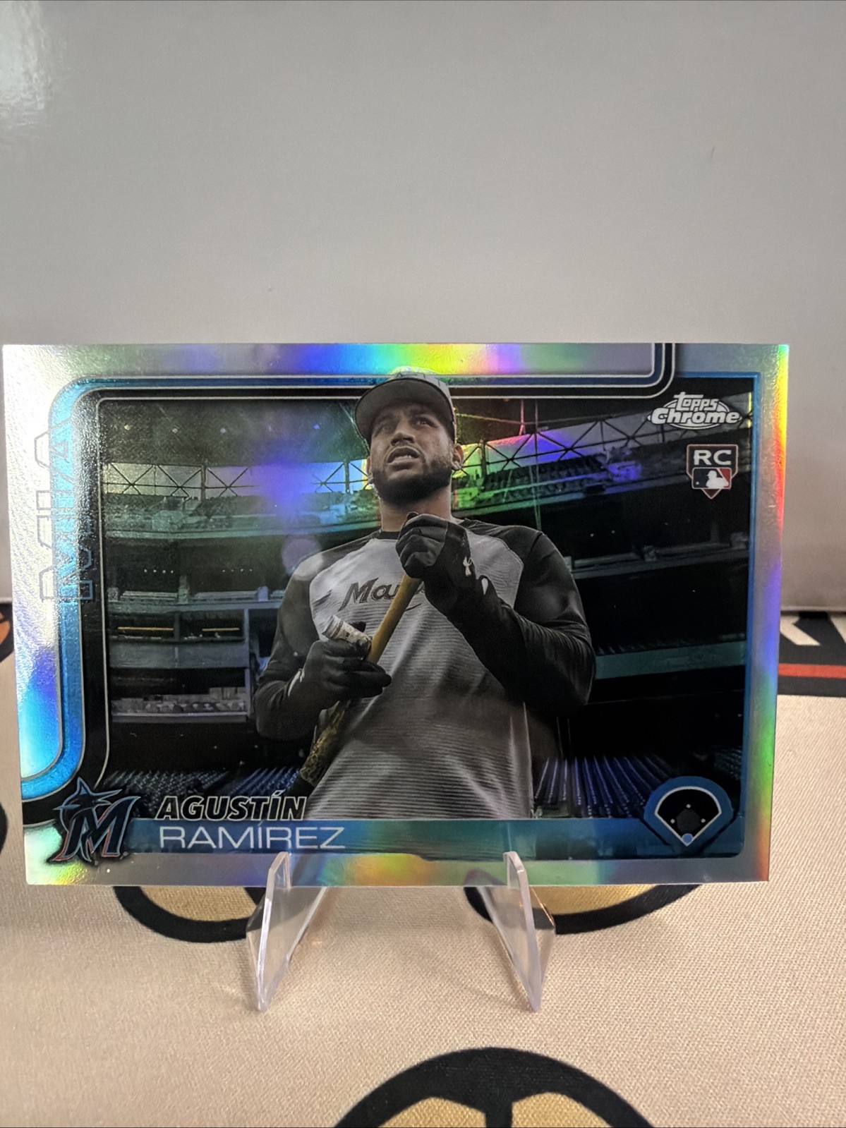 AGUSTIN RAMIREZ 2025 Topps Chrome Update #USC200 Refractor Image Variation SP RC