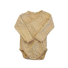 Quincy Mae Side-Snap Bodysuit One-Piece Shell Size 6-12 Months