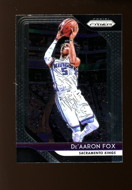 2018 Panini Prizm #151 De'Aaron Fox Sacramento Kings QTY