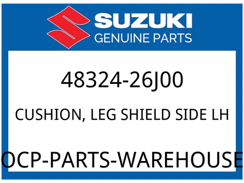 CUSHION, LEG SHIELD SIDE LH
