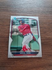 2023 Bowman #BCP-106 Miguel Bleis Chrome Prospects Card Boston Red Sox
