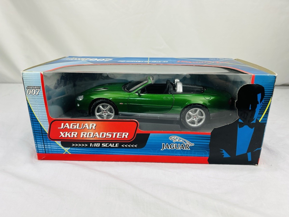 Modellautos Jaguar XKR 1/43 SpecialC Grün James Bond 007 2002 Stirb An Einem Anderen Tag Ohne Vitrine 1