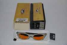 2002 Oakley Magnesium Mag Four S 05-840 Fire Iridium Plasma Vintage Sunglasses