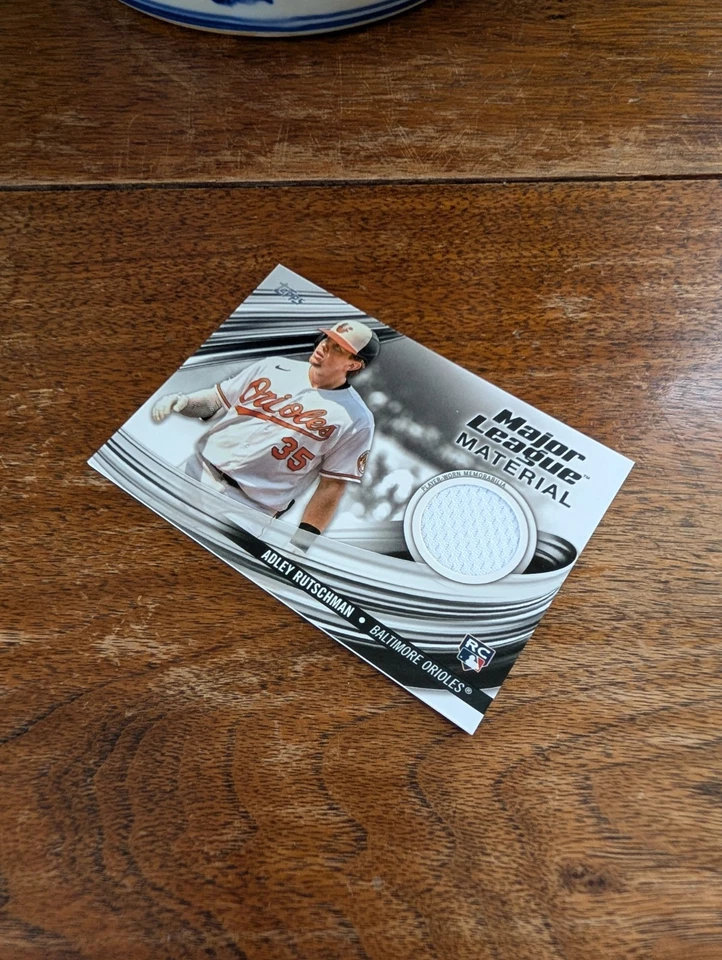 Adley Rutschman 2023 Topps Series 2 Major League Material Relic Rookie Card - Image 4 of 4