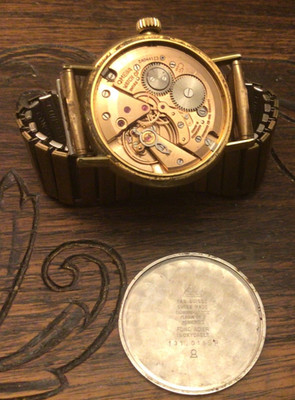 Omega Pl/Or - Typ Geneve mechanisch Cal.601 -ca. 1960/70 - funktionstüchtiger Zustand